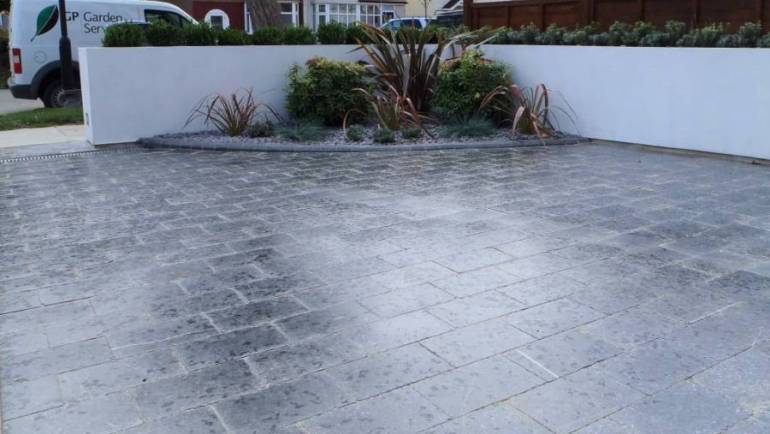 Did you know that we install driveways too?