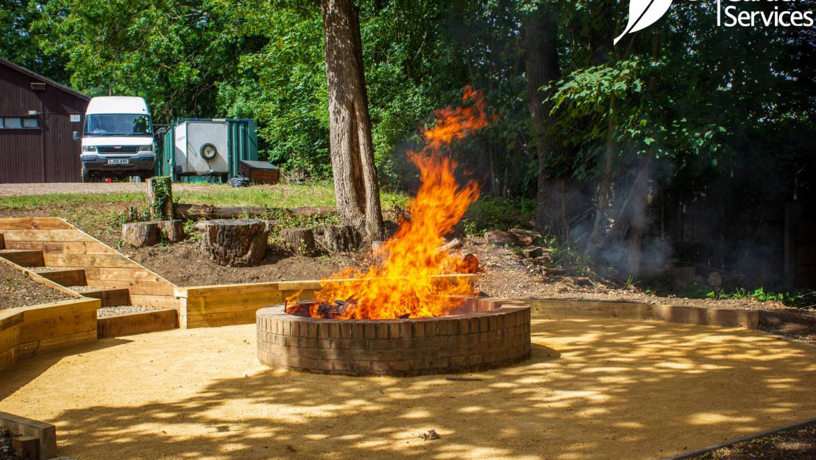 1st Cuffley Scout Group – Outdoor Meeting Area